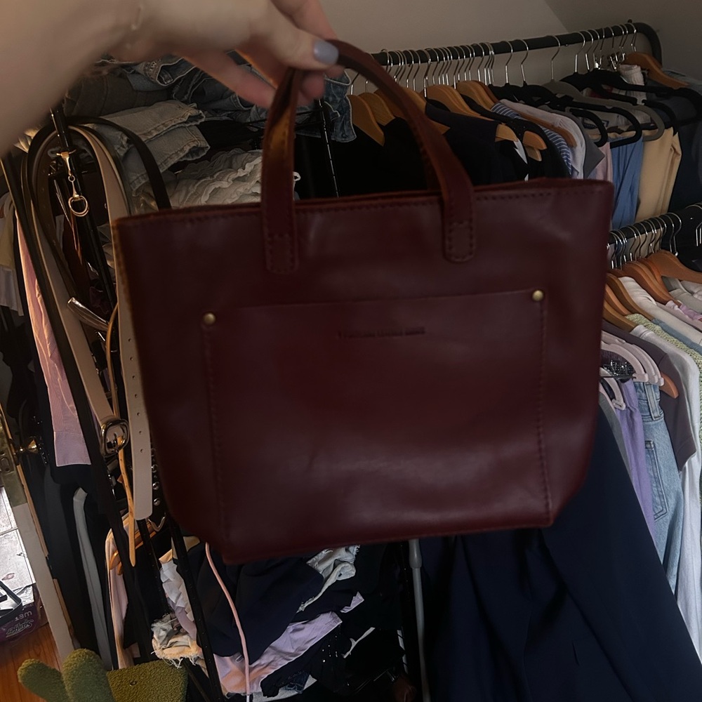 Portland Leather Tote Bag